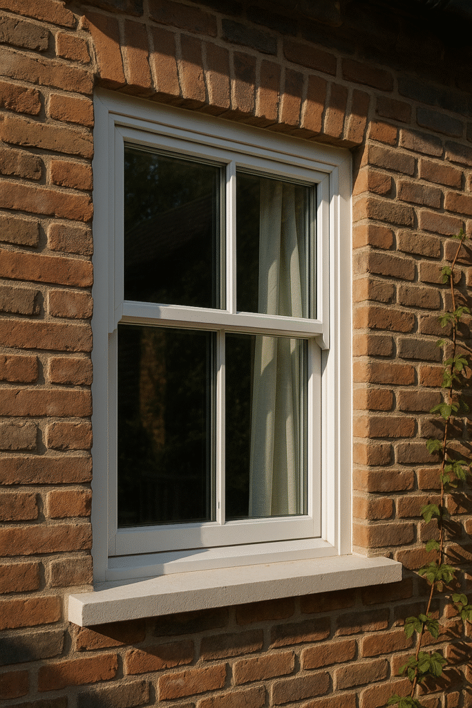 Moderne witte kunststof kozijnen in vrijstaande woning in Hoorn