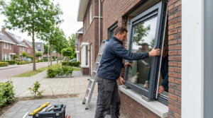 Professionele kozijnen montage Drachten door R.L. Kozijnen, met focus op duurzaamheid en isolatie.