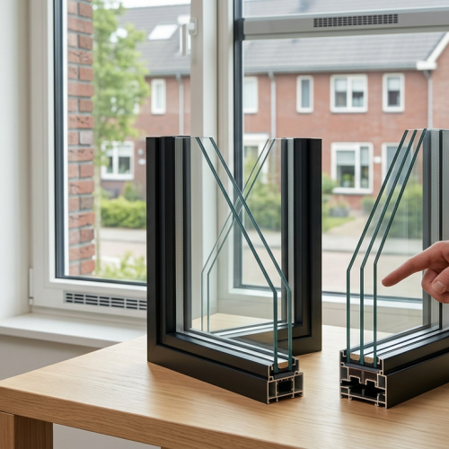 HR++ vs triple glas: Wat is de beste keuze voor jouw huis? - illustratie