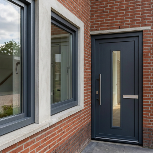 Kunststof ramen van R.L. Kozijnen: duurzaam, isolerend en professioneel geplaatst.