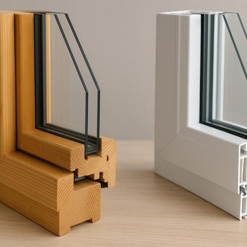 Houten vs kunststof kozijnen: kosten, isolatie en onderhoud