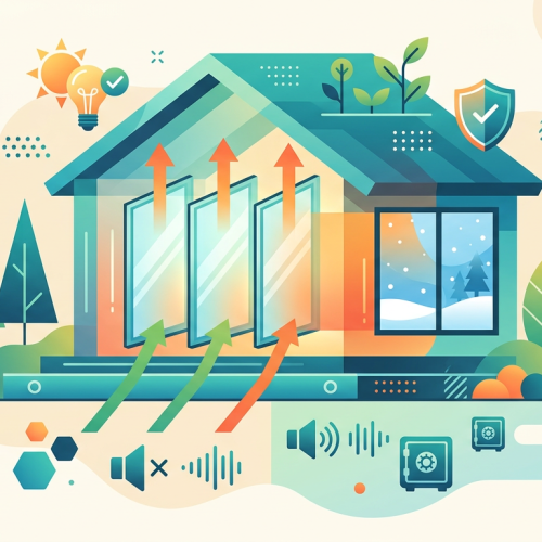 Wat zijn de voordelen van triple glas? Alles over HR+++ glas - illustratie